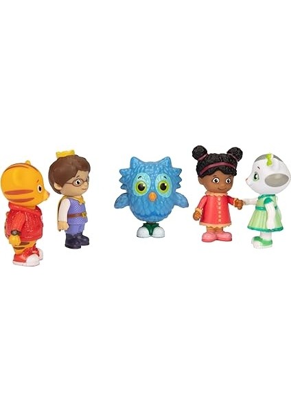 Tiger's Neighborhood Friends Figür Seti (5'li Paket) modelleri