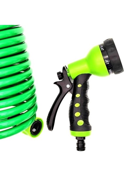 Garden Fıskiye Tabancalı Spiralli Hortum Seti 7.5 Mt. fiyatları