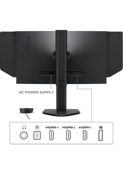 Zowie XL2546X+ 24.1'' Fhd, 280Hz, Dyac+ Teknolojisi, Fast Tn Panel, 3x HDMI + Displayport, S-Switch, Pivot, Gecikmesiz Rekabetçi Oyun Performansı, E-Spor Monitörü modelleri
