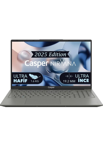 Nirvana X600.1342-DF00R-G-F Intel Core I5-13420H 32GB Ram 1tb Nvme SSD Windows 11 Pro