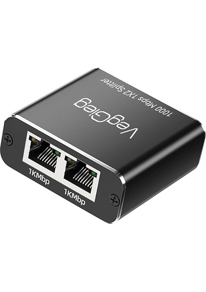 1 Giriş 2 Çıkış RJ45 Gigabit Ethernet Çoklayıcı Splitter Adaptör modelleri