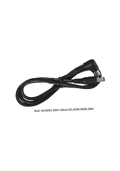 2 Adet Kordon Etkileyici Güç Kablosu Dc Etkileyici Kablo Adaptörü Güç Kablosu Müzik Aletleri Kablosu Müzik Aleti Yama Kablosu Dc Etki Güç Kablosu Adaptör Kablosu Siyah Pvc fiyatları