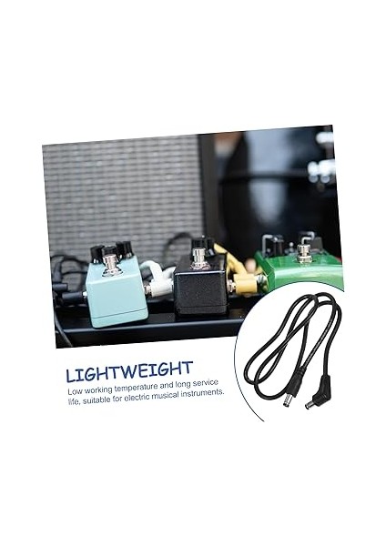 2 Adet Kordon Etkileyici Güç Kablosu Dc Etkileyici Kablo Adaptörü Güç Kablosu Müzik Aletleri Kablosu Müzik Aleti Yama Kablosu Dc Etki Güç Kablosu Adaptör Kablosu Siyah Pvc indirimleri