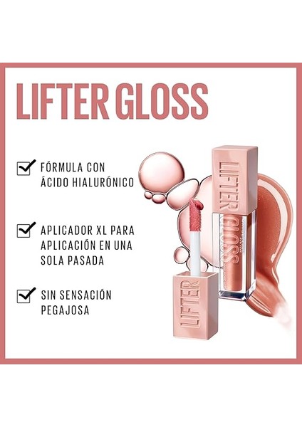 New York Lifter Gloss Nemlendirici Dudak Parlatıcısı- 009 Topaz fırsatları