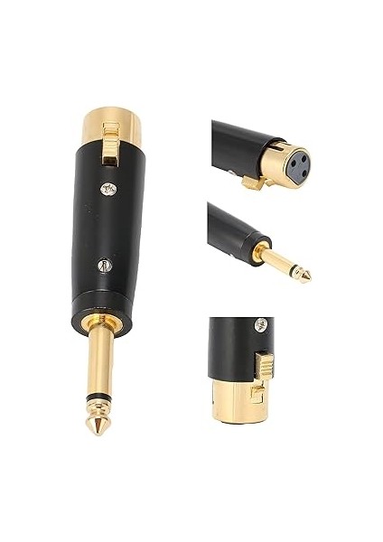 6,35 mm Mono Fiş, Xlr Soket Adaptörü, Çinko Alaşım Kabuk Stereo Ses Dönüştürücü Bağlantısı, Gitar Ses Kablosu, Mikser Kablosu, Mikrofon Arayüzü Için Kullanılır fiyatları