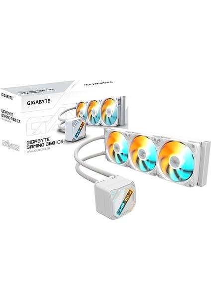 Gme 360I Argb Manyetik Kilitleme Mekanizmalı Fan, Profesyonel Gaming Sıvı Cpu Soğutucu