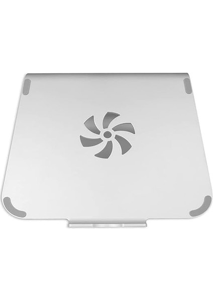 Alüminyum Laptop Stand – MacBook &amp; 10-17” Dizüstü Bilgisayarlarla Uyumlu, Ergonomik Yükseltici, Isı Dağıtıcı, Sabit Masa Standı, Rain Design Stil Uyumlu Gümüş fırsatları
