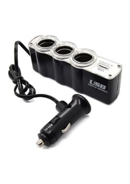 Han Araba Araç Oto Çakmak Çoklayıcı Çoğaltıcı Soketi USB Çakmaklık fiyatları