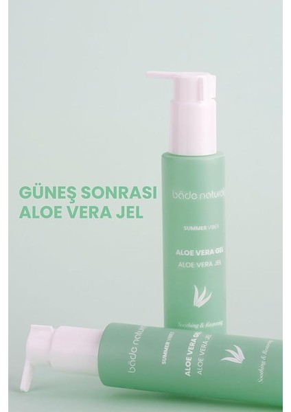 Natural Aloe Vera JEL%100 Doğal 100 ml indirimleri