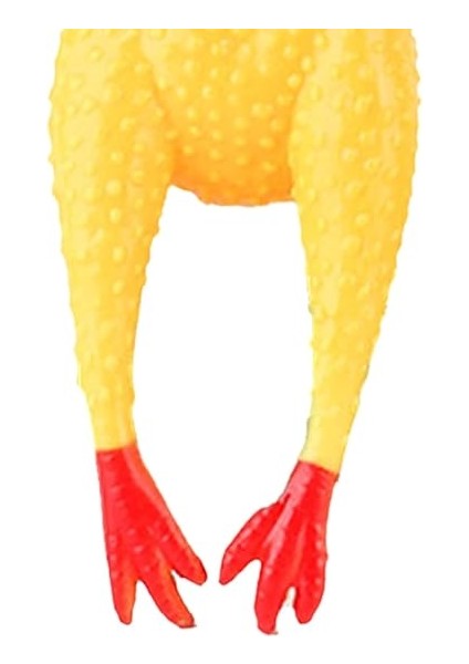 Home Çığlık Tavuk Oyuncak Sarı Kauçuk Squaking Tavuk Oyuncak Yenilik ve Dayanıklı Kauçuk Tavuk Stres Giderici Yetişkinler Çocuklar Için Komik Güvenlik Oyuncak Evcil Hayvanlar (30 Cm) fırsatları
