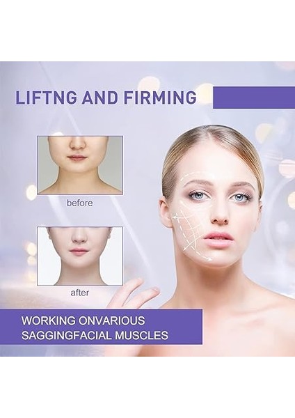 Yüz Yogası Gerdirme Bandı, Kırışıklıklar Göz Gıdı Boyun Için Gerdirme Aparatı, Elastik Yüz Gerdirme (40 Adet) fırsatları