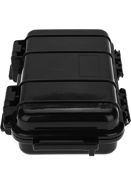 Küçük Elektronik Cihazlar Için Şok Emici Pedli Dış Mekan Darbeye Dayanıklı Su Geçirmez Mühürlü Kutu, C Profesyonel Dış Mekan Hayatta Kalma Saklama Kutusu, (Model A Dış Boyutlar: fırsatları