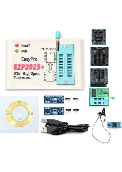EZP2023+YÜKSEK Hızlı Spı Flash Programcı Programcı Plastik Programcı Desteği 24/25/93/95 Eeprom Bios 25T80 Yanan Çevrimdışı Kopya