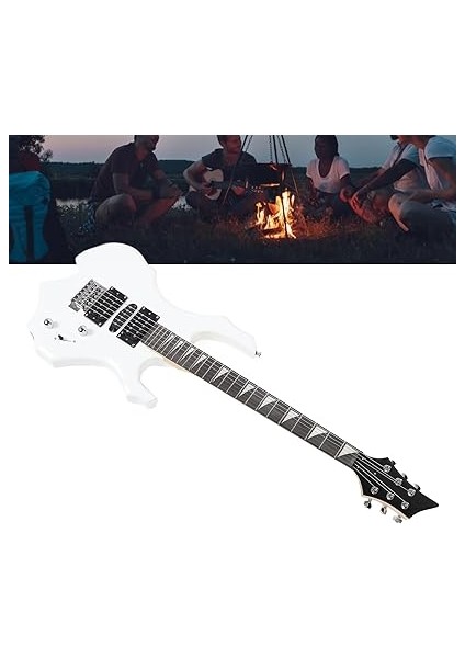 Gitar Amplifikatör Kiti, Sağ Elli Tam Boyutlu 20W Amplifikatörlü Elektro Gitar, Taşınabilir Çanta Yedek Dizeleri Zengin Ses Kalitesi ve Kişisel Uygulama Için indirimleri