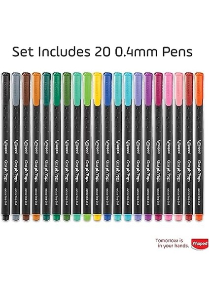 Fineliner x 20 Askılı Paket fırsatları