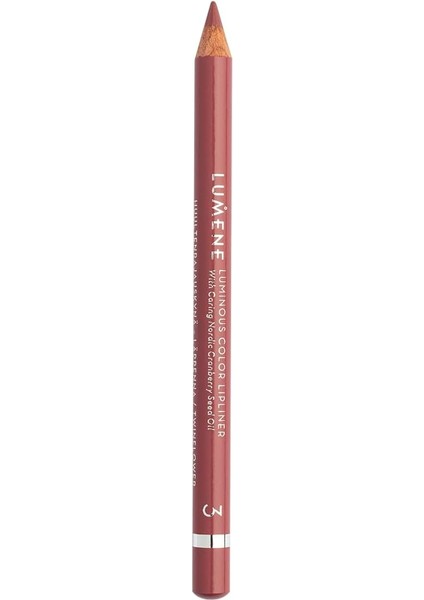 Luminous Color Lipliner Kalıcı ve Bakim Yapan Dudak Kalemi 3 Twinflower