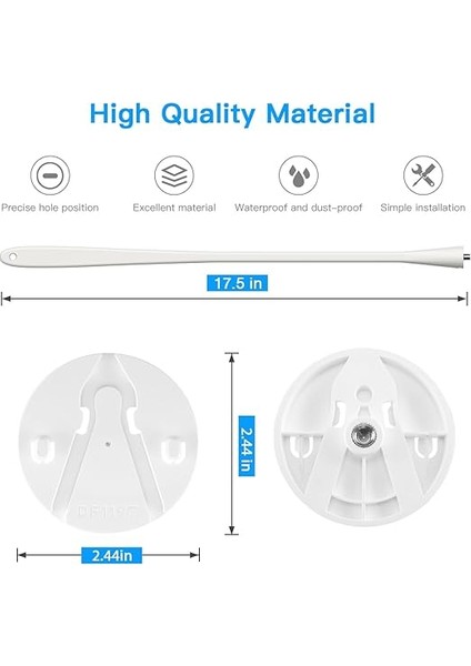 Eufy Security Indoor Cam S350 Için Tutucu, Eufy Indoor S350 Için Sabitleme Tutucu Standı, Kamera Tutucu, Eufy Indoor Cam S350 Için Aksesuar fırsatları