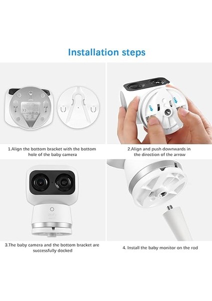Eufy Security Indoor Cam S350 Için Tutucu, Eufy Indoor S350 Için Sabitleme Tutucu Standı, Kamera Tutucu, Eufy Indoor Cam S350 Için Aksesuar indirimleri