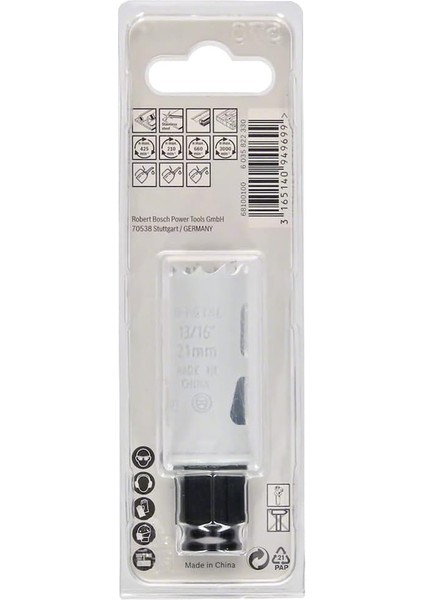 Profesyonel Delik Testeresi Progressor For Wood &amp; Metal (Ahşap ve Metal, Ø 21 Mm, Matkap Aksesuarı) modelleri