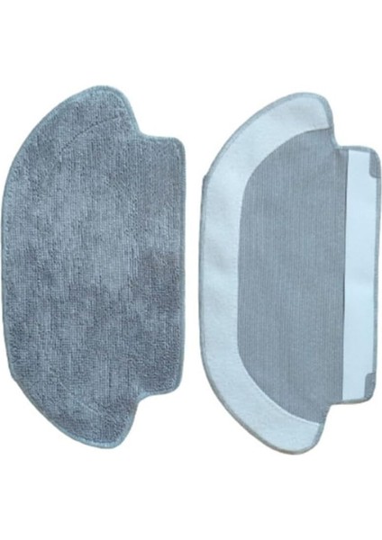 2'li Fiber Mop Bezi Mi Robot Vacuum Mop Pro (STYJ02YM) ile Uyumlu 2 Adet Mop Paspas