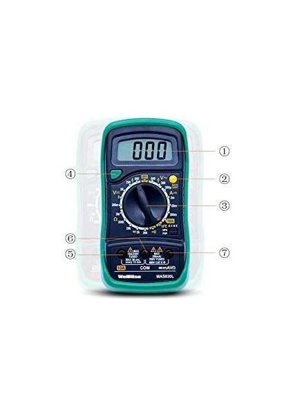 MAS830L Dijital Multimetre Ölçü Aleti modelleri
