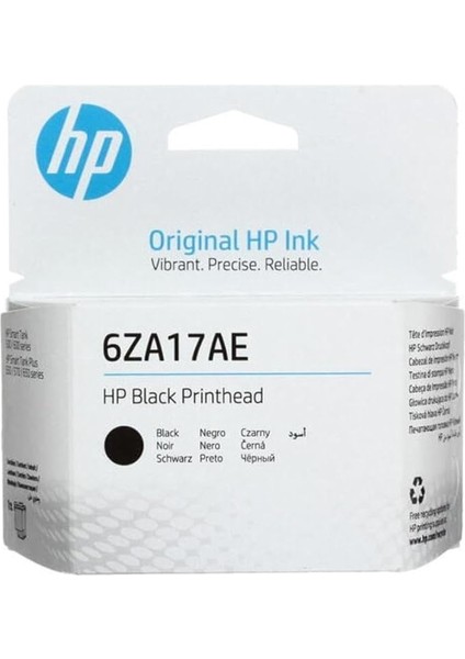 515/530/615 Siyah Baskı Kafası 6ZA17AE