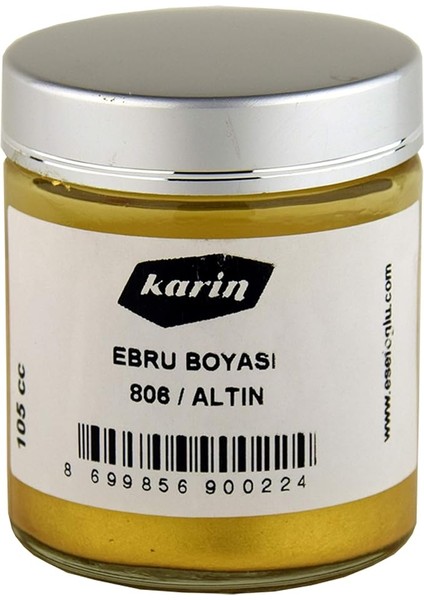 Ebru Boyası 105 ml 806 Altın
