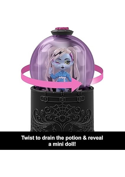 High Iksirleri Kristal Küre Mini Bebekler, Su Değişimli 8 Cm'lik Sürpriz Karakter Figürleri, Tılsım ve Tarot Kartı (Karakterler Çeşitlilik Gösterebilir), JCX99 fırsatları