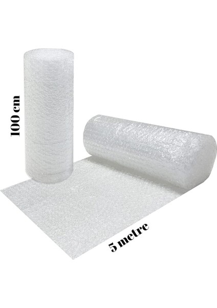 100CMX5MT Ambalaj Poşeti Balonlu Havalı Naylon Patpat Pıtpıt Pat Pat Taşıma Taşınma Poşeti Naylonu