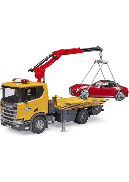 Scania 560R Çekici ve Roadster Araba