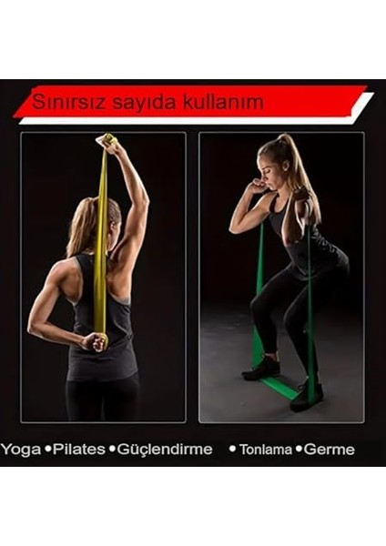 3'lü Pilates Egzersiz Bandı Slikon Esnek 90CM Aerobik Çalışma Lastiği Evde Spor Sıkılaşma indirimleri