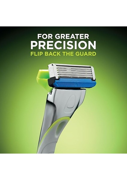 Sword - Hydro 5 Erkek Tıraş Makinesi | Aloe Vera Tahrişi Azaltmak Için | Hassas Nemlendirici Jel ve Düzeltici | Tıraş Makinesi + 3 Yedek Bıçak indirimleri