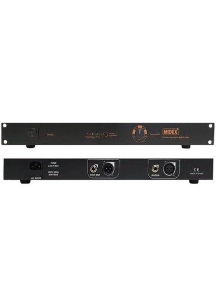 MBQ-1000 Dsp Feedback Önleyici Destroyer (Mikrofonda Ötmeyi Engeller)