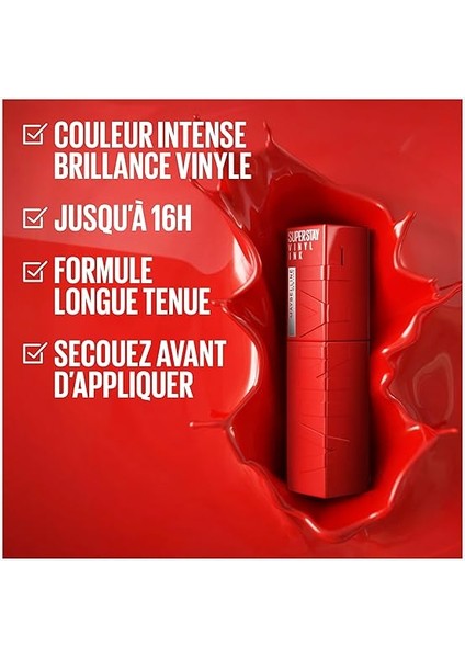 Parıs Super Stay Vinyl Ink Uzun Süre Kalıcı Likit Parlak Ruj - 55 Royal fiyatları