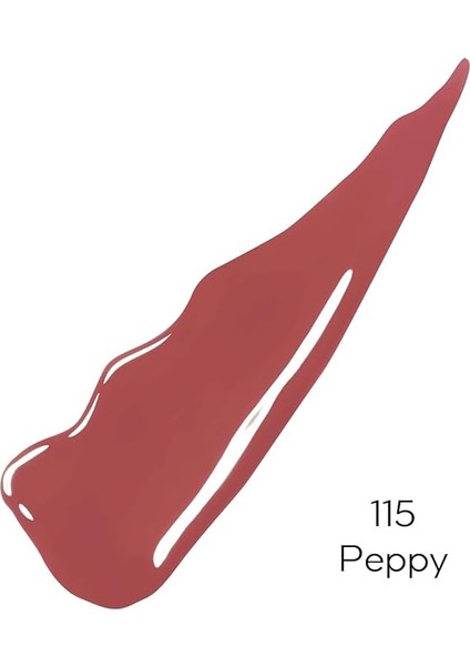 New York Super Stay Vinyl Ink Uzun Süre Kalıcı Likit Parlak Ruj 115 Peppy modelleri