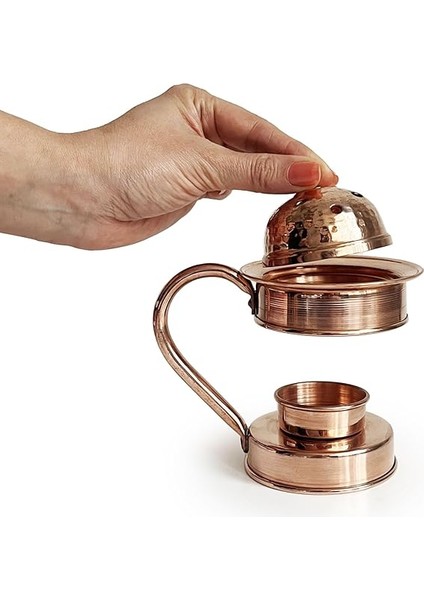 Bakır Aromaterapi Bakır Tütsülük &amp; Buhurdanlık Kırmızı fırsatları