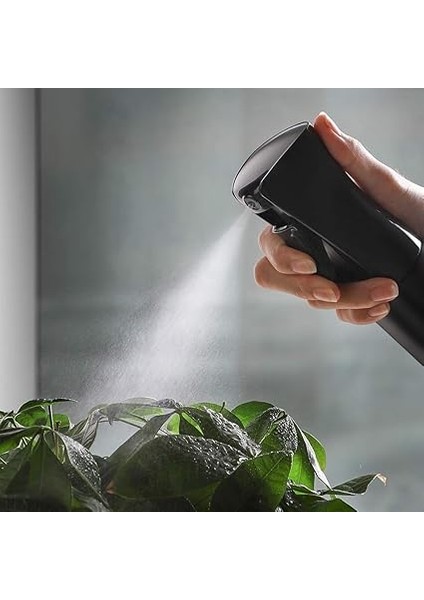 Püskürtme Şişeleri Sürekli Ultra Ince Sis Boş Su Şişeleri Kuaför Spreyi Şişeler Salon Kuaför Saç Aleti Su Püskürtücü (160 Ml, Siyah) indirimleri