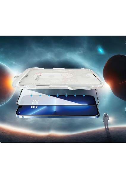 iPhone 11 Ile Uyumlu Zore Kolay Uygulama Aparatlı 5d Magic Glass Cam Ekran Koruyucu modelleri