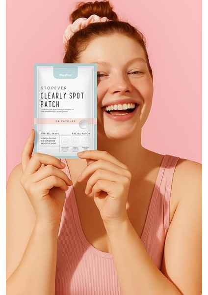Clearly Spot Patch, Sivilce Karşıtı Şeffaf Plaster | Şeffaf, Ultra Ince, Hidrokolloid + Niacinamide + Salicylic Asit Içerikli Akne Karşıtı Yüz Bandı | 24 Adet fiyatları