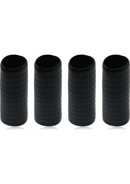 4 Adet Yay Kavrama Deri Kauçuk Kollu Keman Yay Çello Bas Yay Aksesuarları Keman Duruş Düzeltici Yay Kavrama Aracı