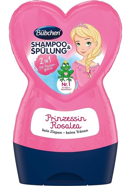 Prenses Rosalea 2'si 1 Arada Çocuk Şampuan &amp; Saç Kremi 230 ml