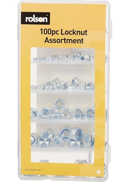 61288 100 Pc Locknut Assortment