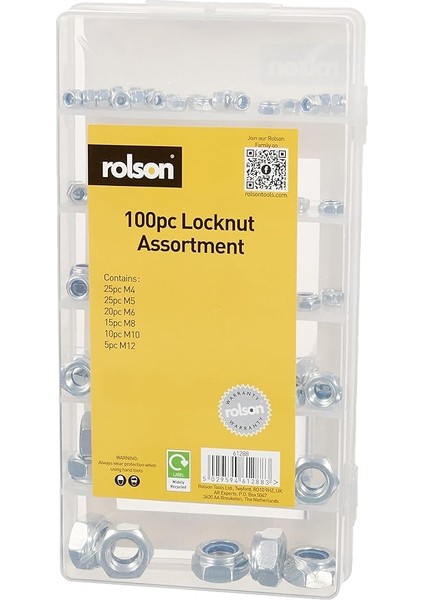 61288 100 Pc Locknut Assortment fiyatları