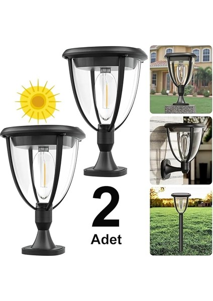 Güneş Enerjili LED Aydınlatma 2 ADET/GT-SL21 fiyatları