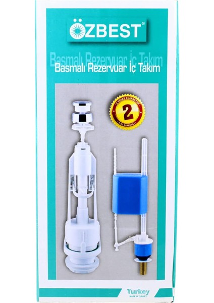 Öz Best Rezervuar Basmalı Iç Takım Klozet Sifon Iç Takımı