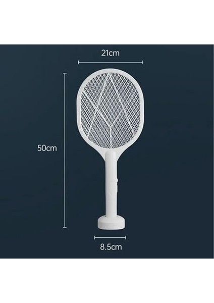 Şarjlı Sinek Öldürücü Masaüstü Standlı,mor Işık Sinek Kovucu Raket 5W indirimleri