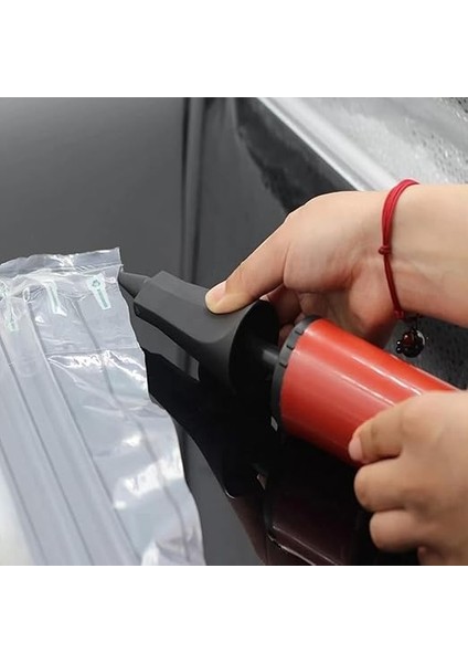 Kilitli Havalı airbag poşet 5’li set (≈ 18 × 24 × 10 cm Şişirilmiş), Hava Valfli, Elektronik &amp; Cam Koruma, Pompalı, Şeffaf Poşet fırsatları