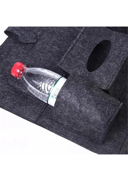 Araç Koltuk Arkası Eşya Düzenleyici Keçe Araba Içi Oto Çanta Organizer 2li (Siyah) modelleri