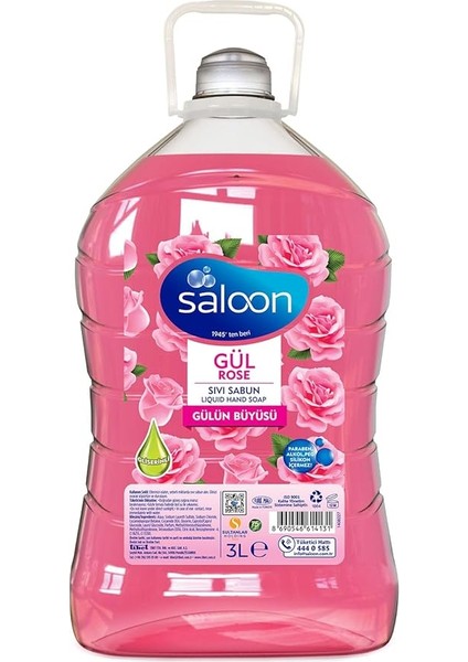 Sivi Sabun Gül 3 L