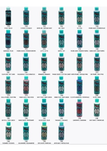 Multi Surface Her Yüzey Için Akrilik Boya 130 Cc. - 2238 Siyah fırsatları